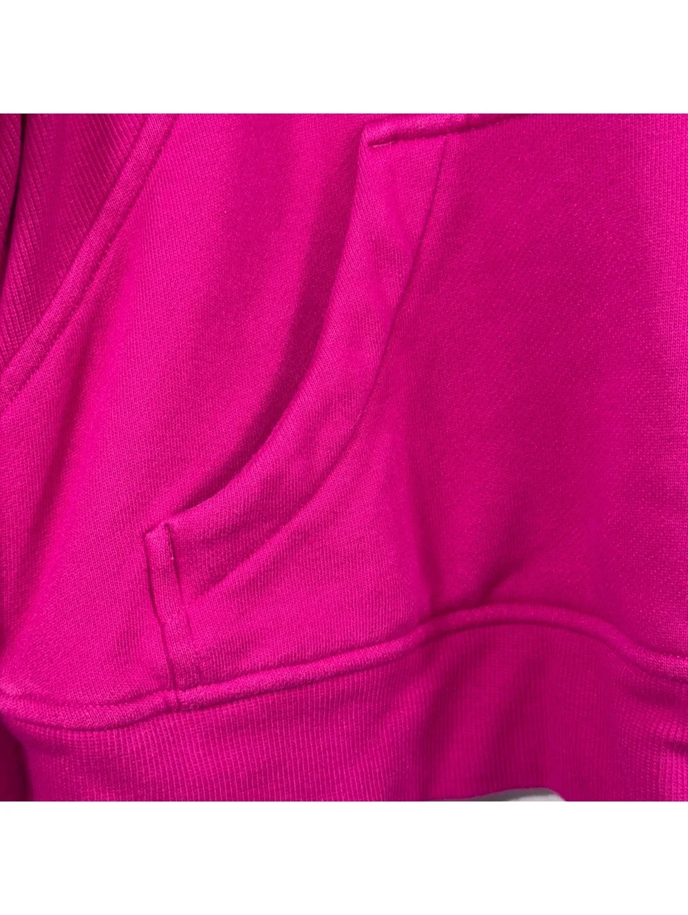 Lululemon Women’s XS/S Pink Half Zip Cropped Scuba Hoodie Gold Zip